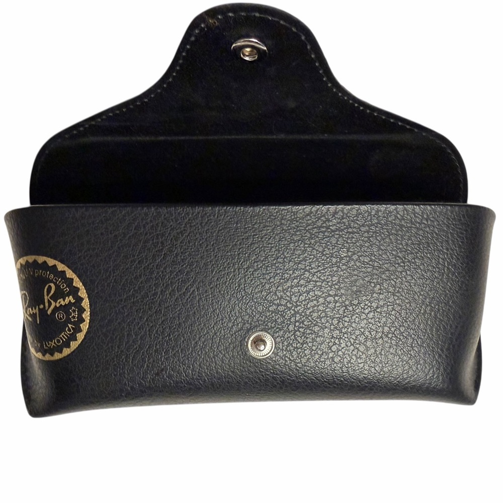 Ray-Ban Sunglasses & Black Leather Velvet Lined Case - Picture 8 of 15